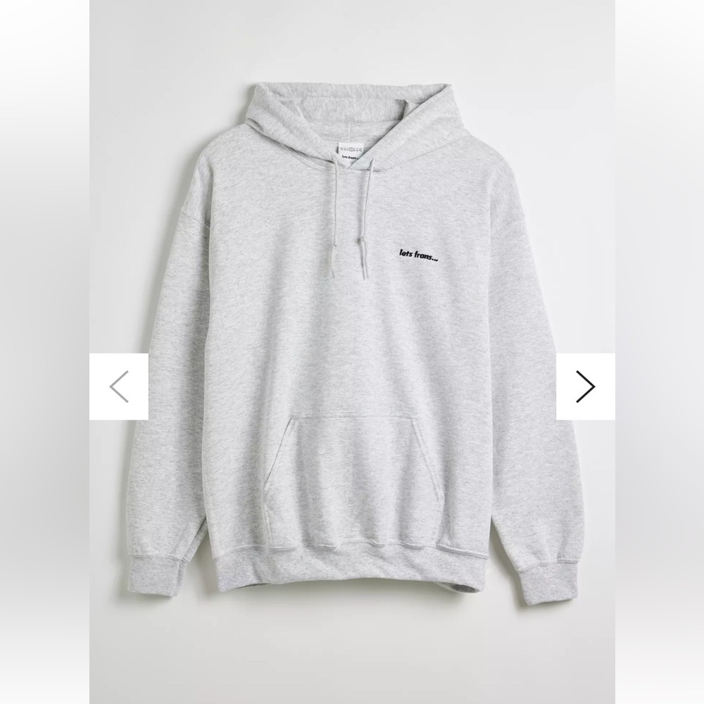 iets frans… Embroidered Logo Hoodie Sweatshirt